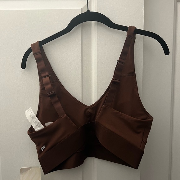 Fabletics Brown Track Pants & Crop Top Set - Picture 4 of 4